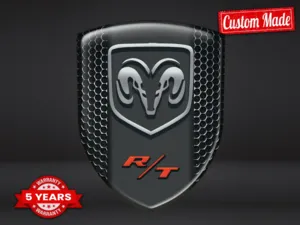 Dodge Distintivi Resina Stile Esclusivo Etichette Auto Custom